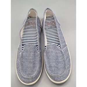 Dunes Sport Women's Slip-on shoes Leesa 10W, Memory Foam, Sporty, Beach, Blue